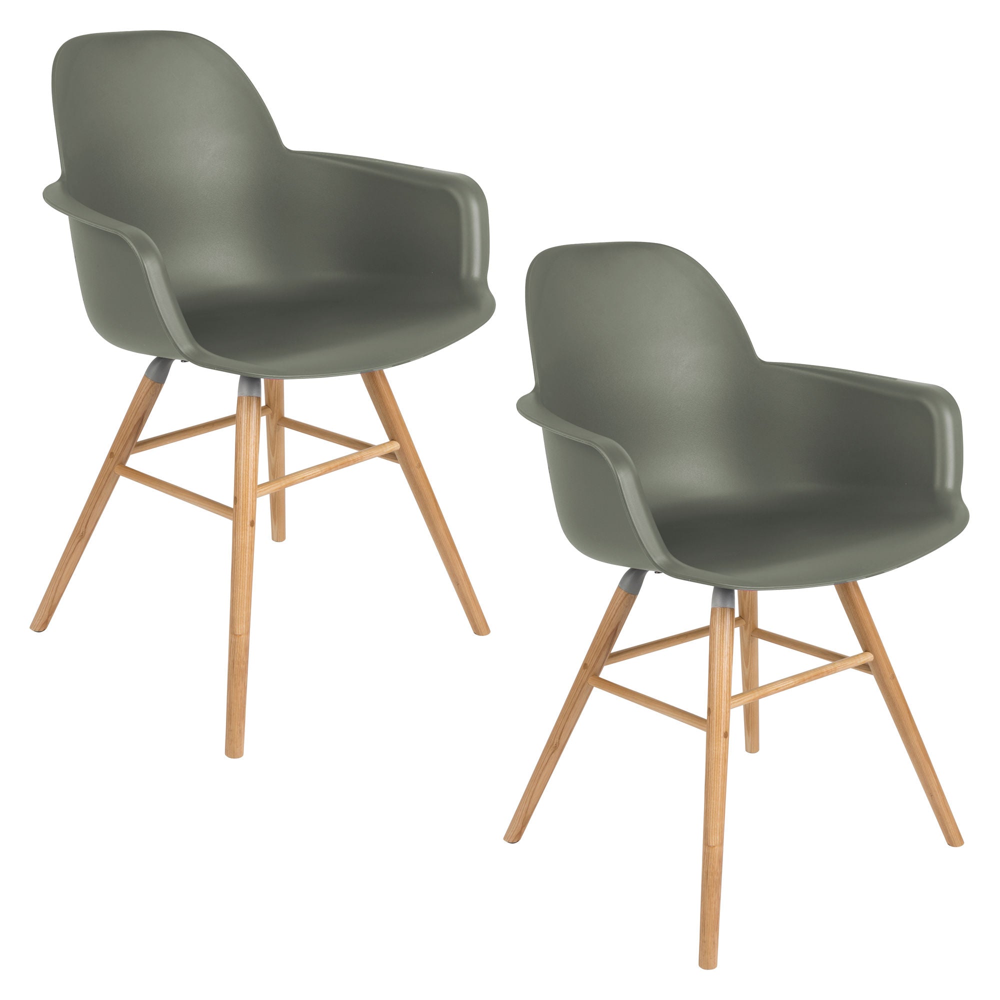 Zuiver Set of 2 Albert Kuip Green Armchair